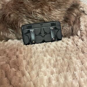 Black and Gray Wallet